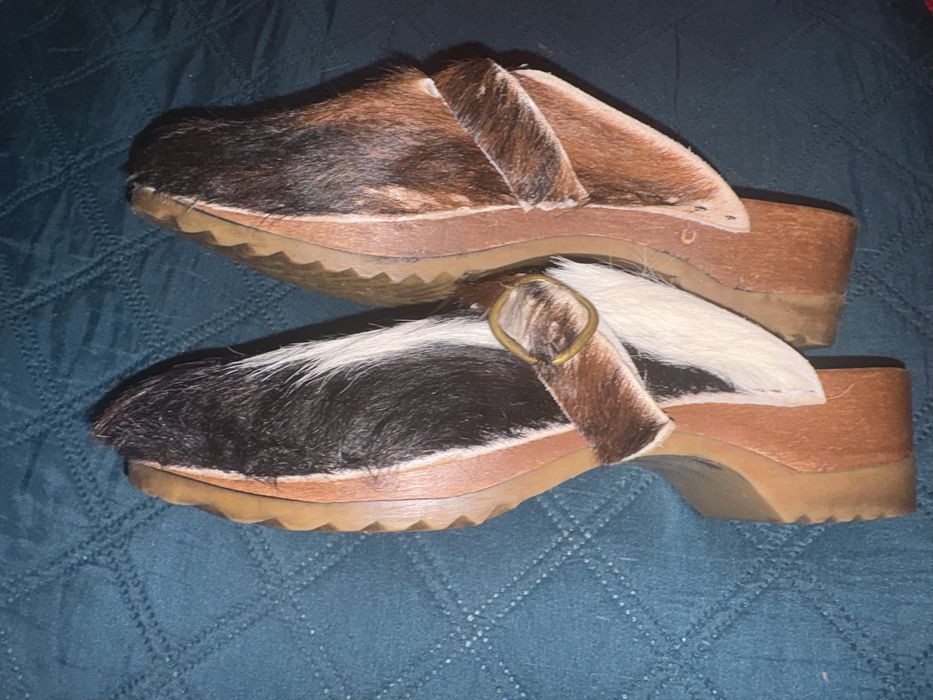 Chodaki ze skóry naturalnej R-38