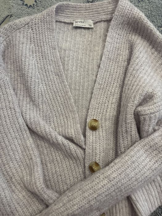 Кардиган,лілового кольору