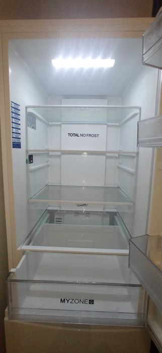 Frigorífico Combinado Haier HDR3619FNPW | Branco