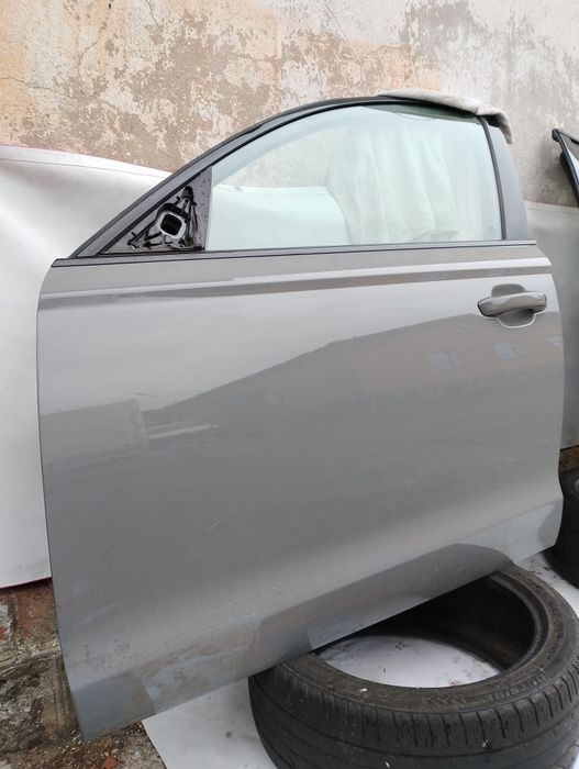 Audi A6 C7 Drzwi lewy przód tył Nardo Grey LY7C Idealne
