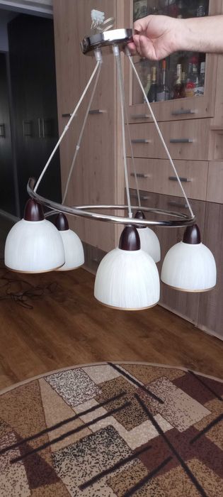 Lampa sufitowa żyrandol