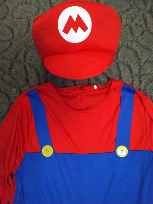 Карнавальный костюм Супер Марио для аниматора размер ХL