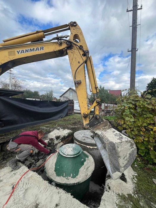 Каналізація в Сколе. Септики монтаж за 1 ДЕНЬ