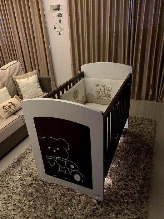 Berço Trama - Modelo Ursinho