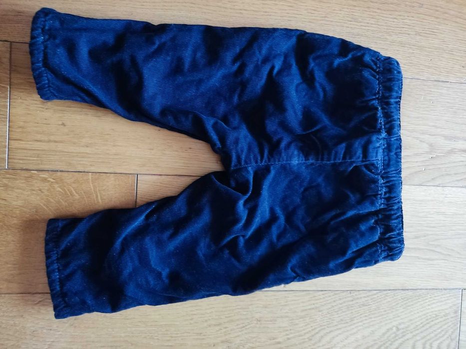 Spodenki niemowlęce granatowe H&M rozm. 68