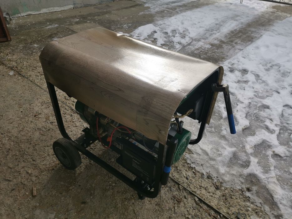 Дизельный однофазний генератор 5.5 кВт iron angel