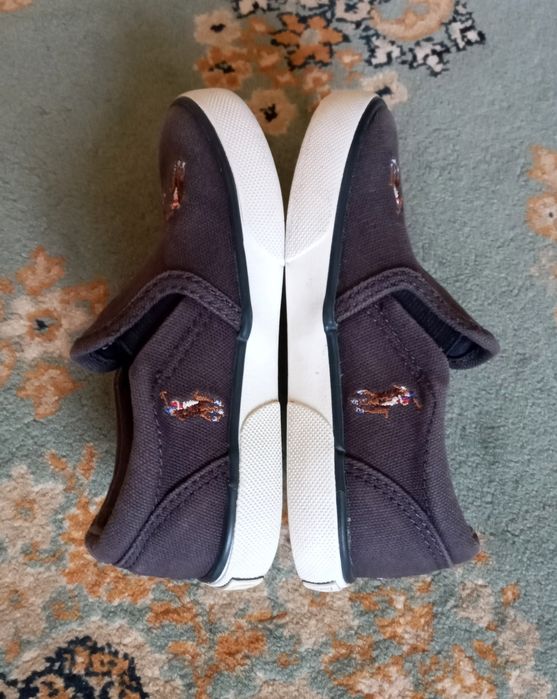 Слипоны(мокасины) Polo Ralph Louren р.24,5,стелька 16 см.