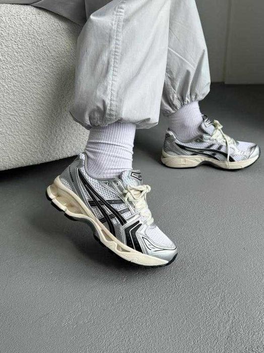 ‼️Останні Розміри / Без Передоплати‼️Кроссовки Женские Asics Gel-Kayano14 White Black/Жіночі Кросівки Асікс