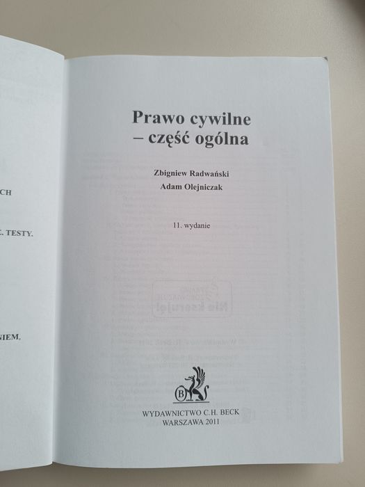 Prawo cywilne część ogólna