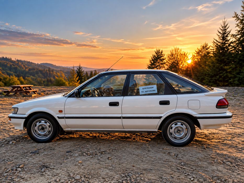Toyota Corolla Liftback E90 1989 – zabytek techniki