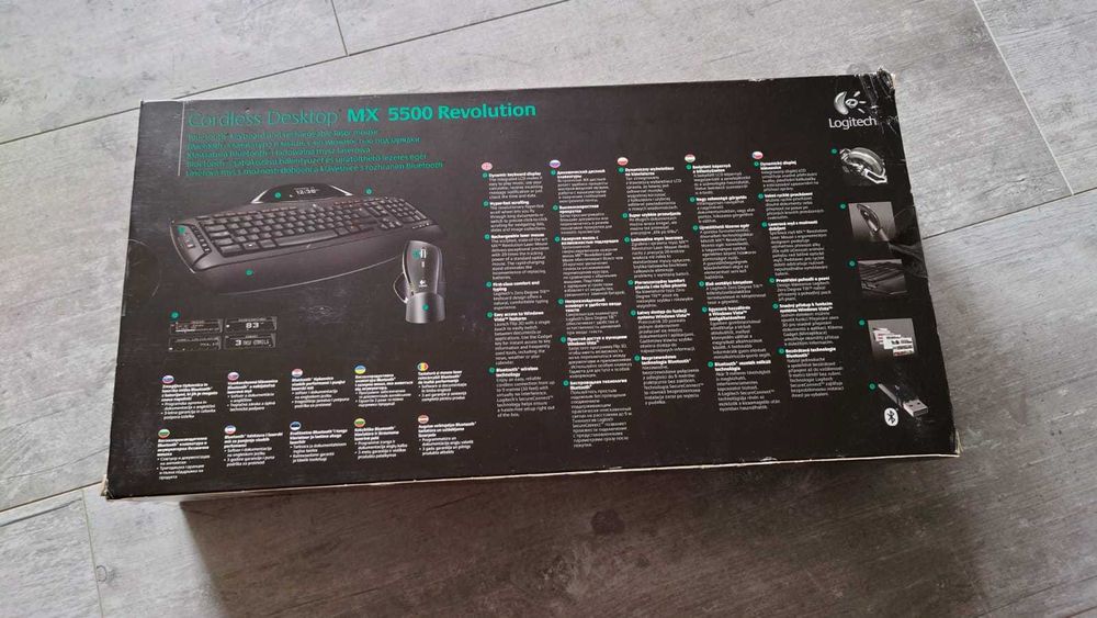 Logitech Cordless Desktop MX 5500 Revolution