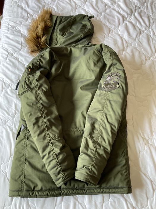 Parka Alphaindustries para frio extremo