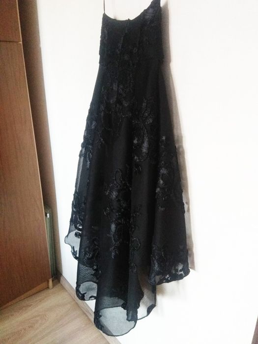 38 Czarna Suknia Ślubna Siren Haft Glamour