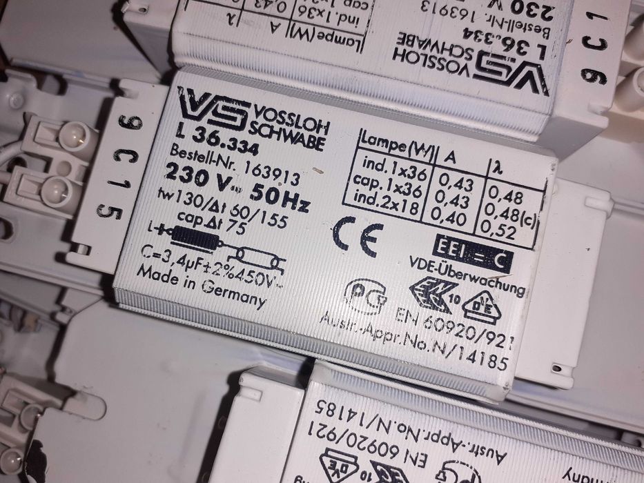 Statecznik magnetyczny VS L36.334 36W