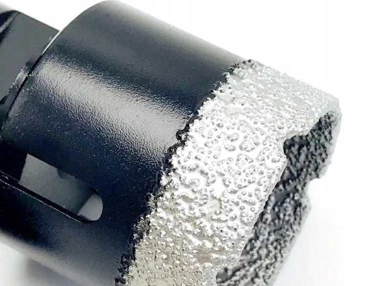 ZESTAW 11x Otwornic Wiertło WYTRZYMAŁE Gresu 6-68 Diamentowe +Adapter