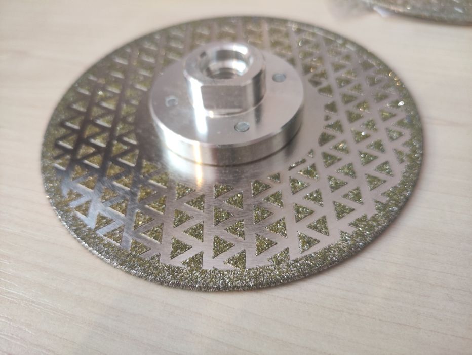 d125 Алмазный шлифовально-отрезной диск с фланцем для плитки камня