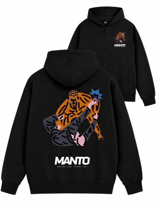 ‼️SALE‼️ Зіп худі MANTO зіпка манто чорна