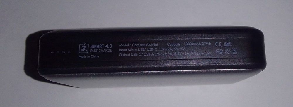 Павербанк Energea ComPac ALUMINI 10 000mAh