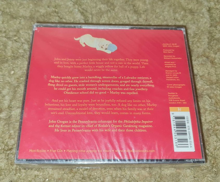 Marley & Me / John Grogan / Nowa / AUDIOBOOK /