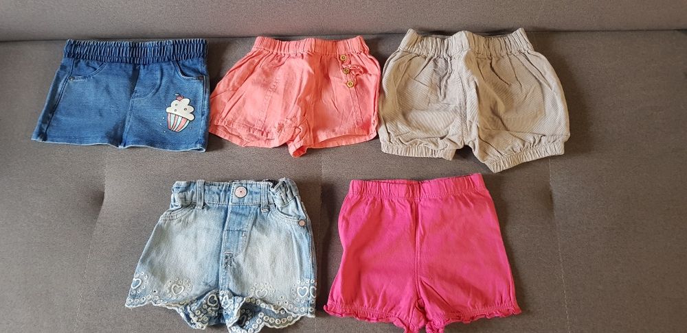 Paka ubranek wyprawka na lato rozm. 62 i 68