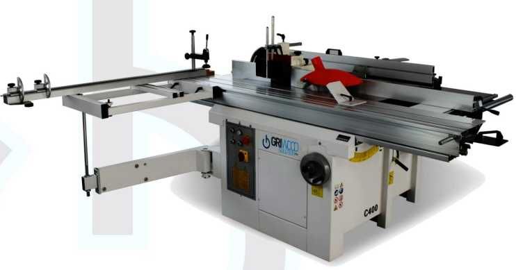 Universal SICAR / garlopa - C400/300 c/ carro 1,6/2,20mt- Mon/trifase
