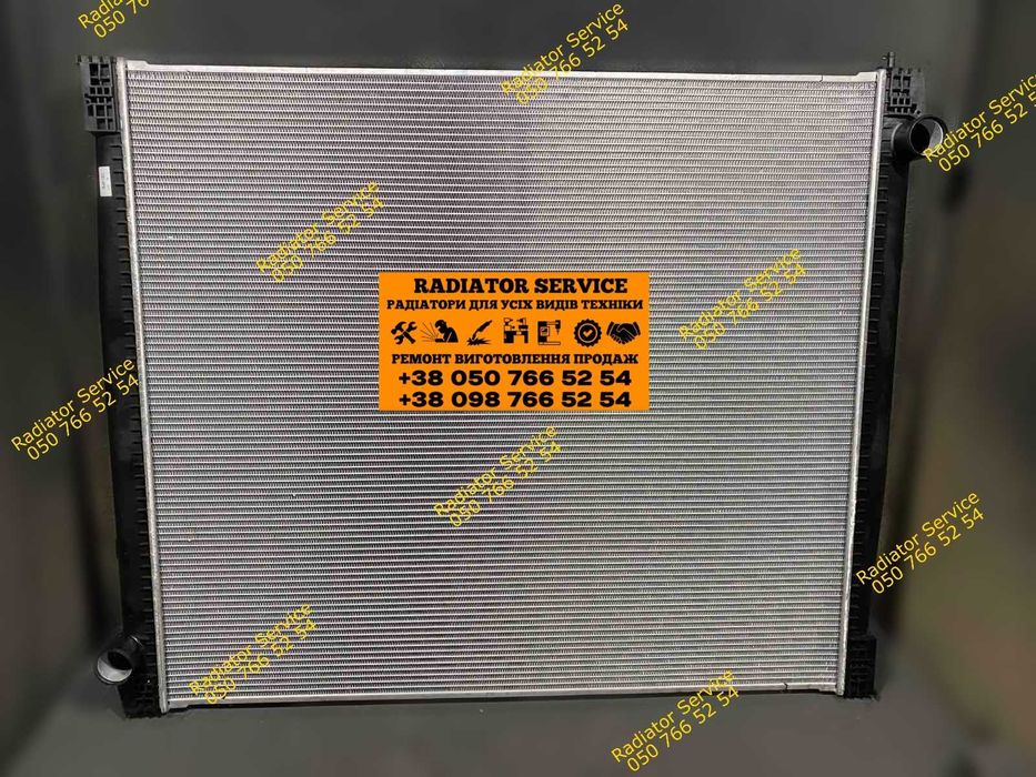 радіатор інтеркулер автобус ванхул Van Hool