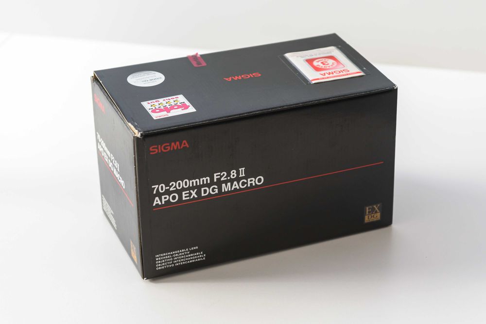 Sigma 70-200 mm f/2.8 II EX APO DG Macro HSM |  NIKON F + Hoya UV 77mm
