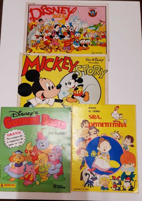 Cadernetas de cromos anos 80