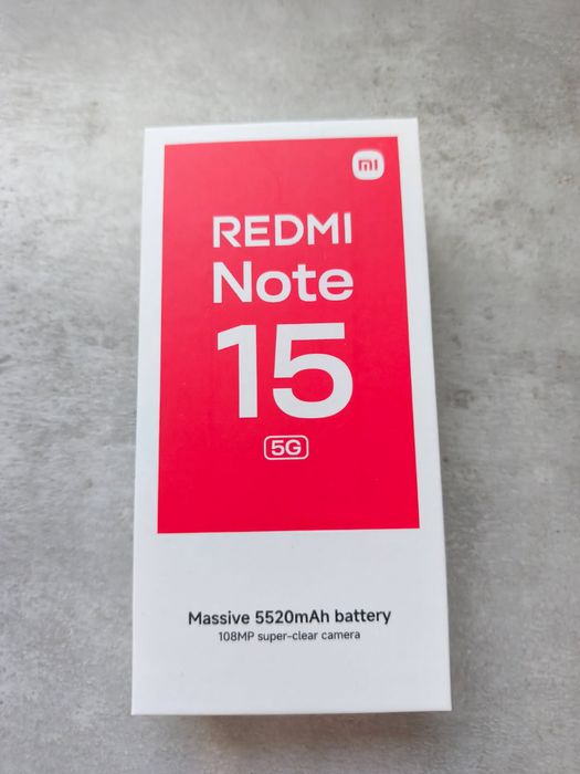 Redmi note 15 nowy
