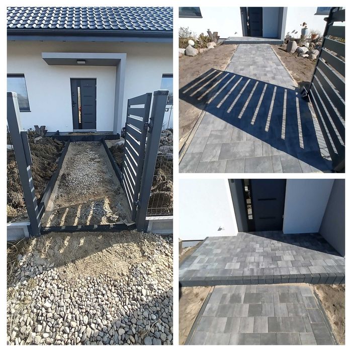 Brukarstwo Brukowanie Bruk Układanie  kostki Gliwice