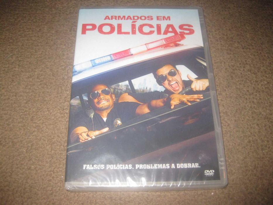 DVD "Armados em Polícias" com Jake Johnson/Selado!