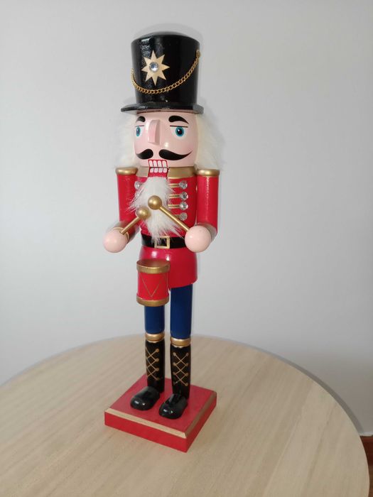 Quebra-Nozes Decorativo Natal Lindo 35Cm