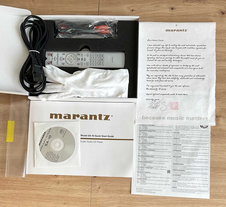 Odtwarzacz SACD/CD Marantz SA-10: prawdziwa ozdoba salonu