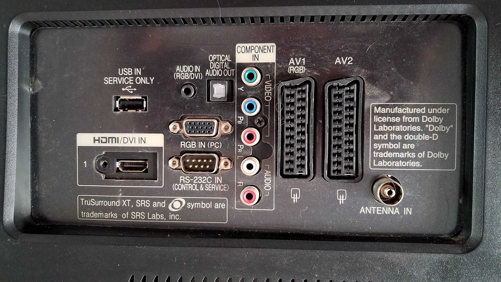 Televisão LG  avariada