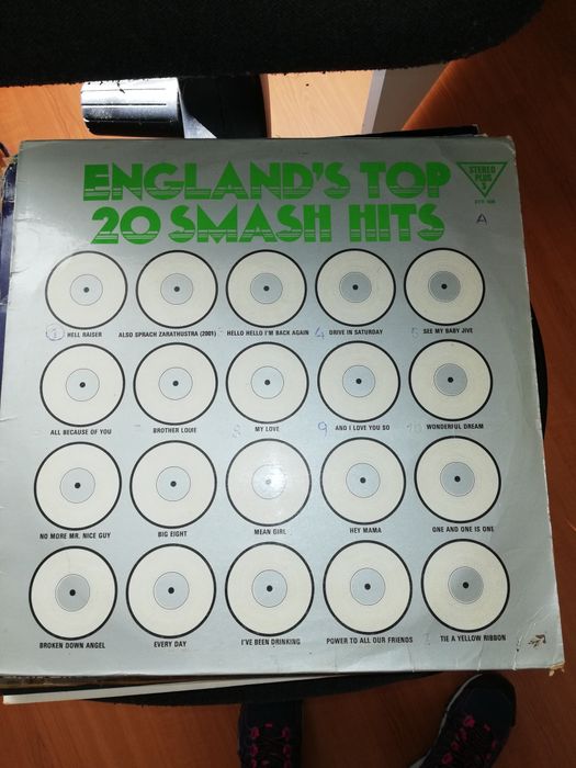 LP vintage de música ligeira
