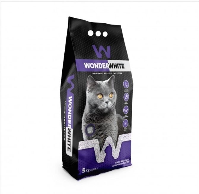 5 Sacos Areia Aglomerante P/ Gato 5 KG