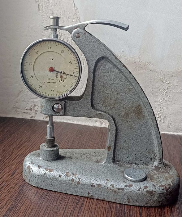 Товщиномір ТН 10-60М ГОСТ 11358-74 0-10мм ц. д. 0.01 мм.