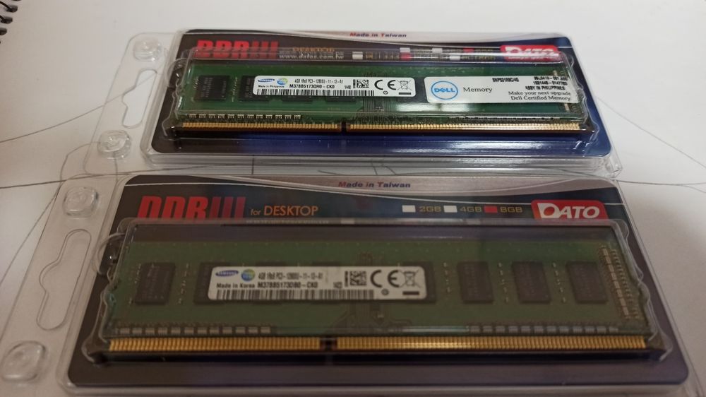 Оперативна память ddr3 4 гб 2 шт.