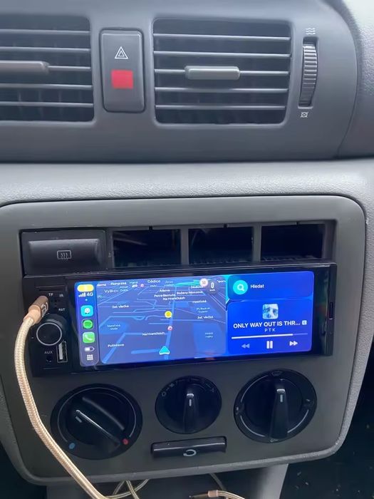 Auto Rádio Android 1Din UNIVERSAL 7” Touch,GPS, Carplay,Android Auto