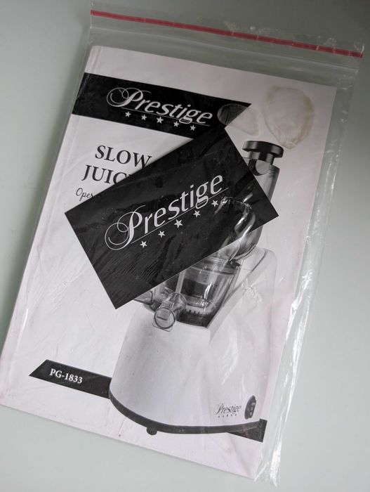 Wyciskarka | Prestige Slow Juicer PG-1833