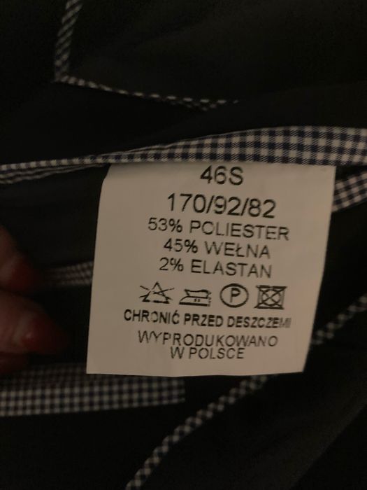 Garnitur koszula krawat rozmiar S