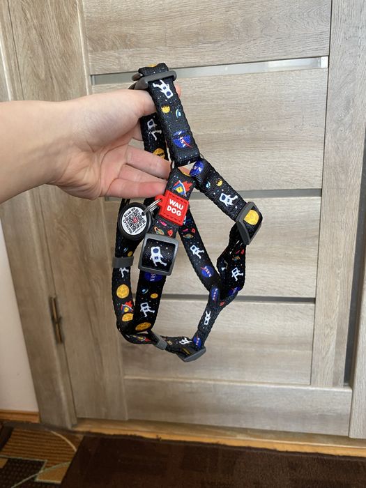 Шлея розмір М, Collar WAUDOG NASA