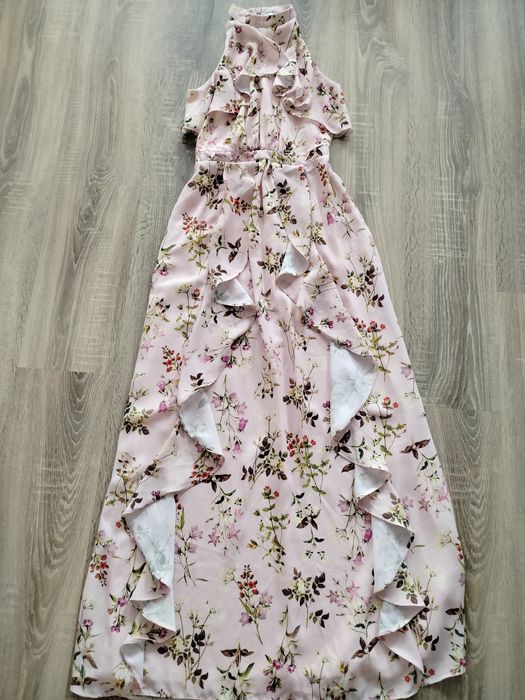 Romantyczna sukienka maxi na wesele r. 34 xs Miss Selfridge