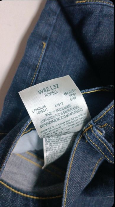 Calças Levi's e Lee W32 numero 42