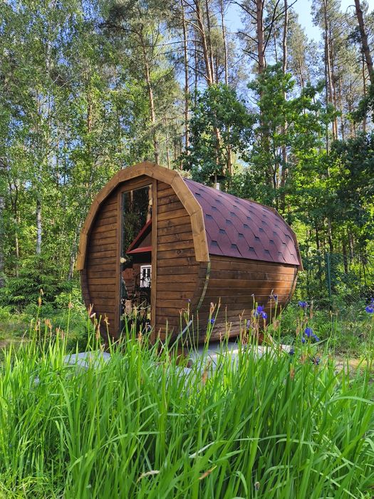 Sauna beczka ogrodowa