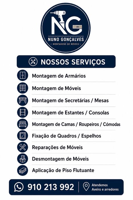 Montador de Móveis ao Domicilio
