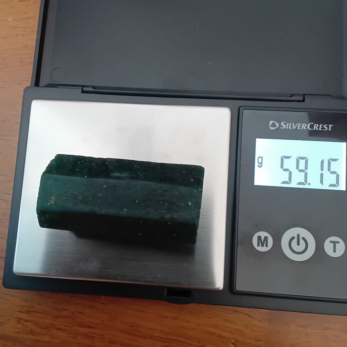 59g de Esmeralda Bruta Natural com Certificado