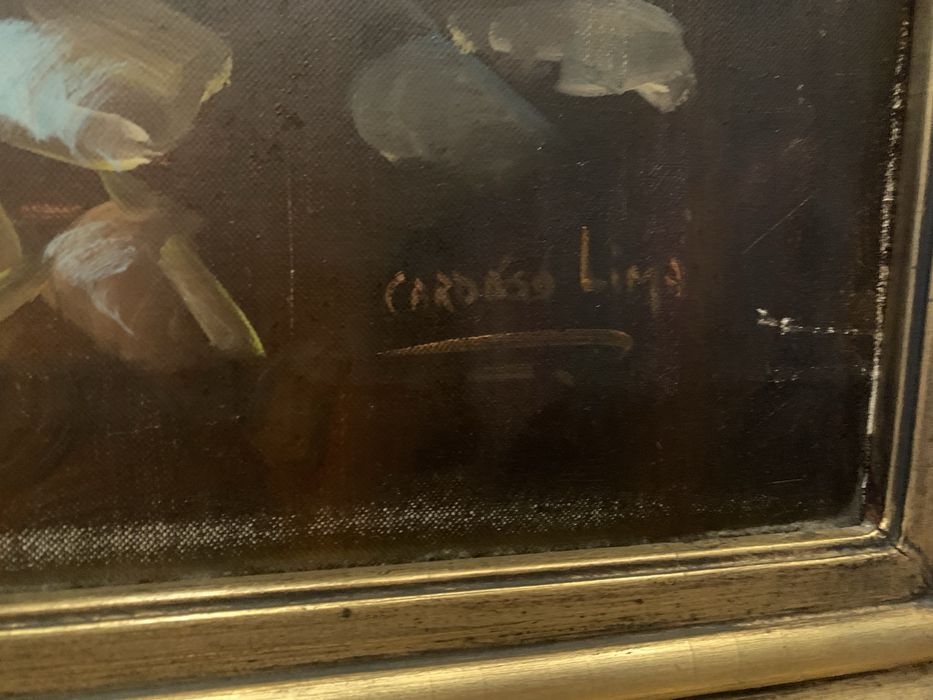 Pintura a óleo de Manuel Cardoso Lima