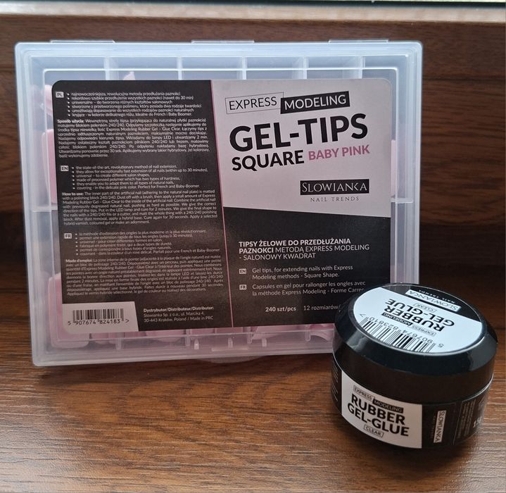 Słowianka express modeling zestaw tipsy i żel