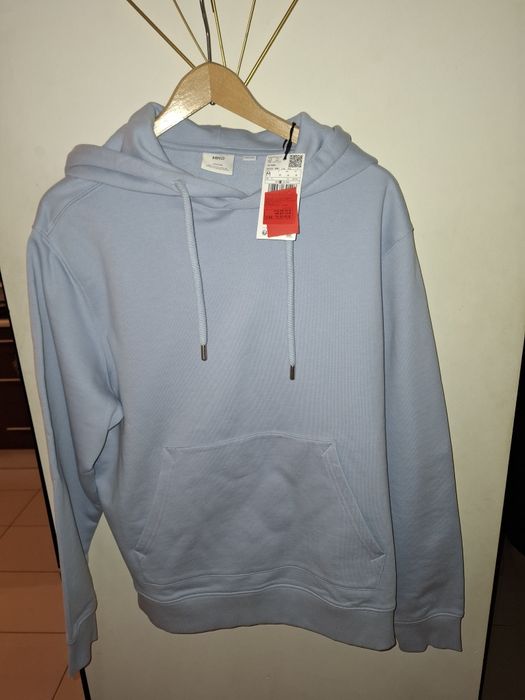 Nowa błękitna bluzka męska Mango rozmiar. M